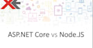 do rest api with asp dot net core and node