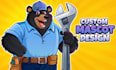 design a mascot logo or cartoon character for your brand