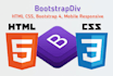 develop HTML5 css3 responsive
