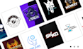 design a professional youtube logo and banner