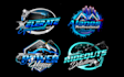 do pressure power washing car cleaning home painting logo with stationery design