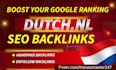make high quality nl backlinks