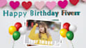 create happy birthday video
