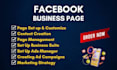 create optimize and manage and facebook business page