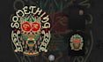 made a tattoo traditional , logo, clothing design, apparel