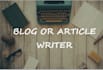 write content for your fashion, beauty and lifestyle blog