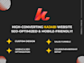 kajabi website, online course and sales funnel