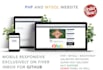 create php, mysql website or fix issues