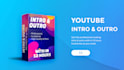 create professional youtube intro and outro video