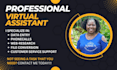 be your professional virtual assistant