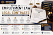advise on employment law and draft employer employee legal agreements