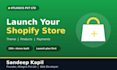set up your shopify store with theme, products and payments