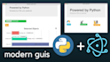 design a clean and interactive python gui for your project