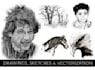draw a stylish pencil sketch from your images