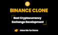 develop cryptocurrency exchange, binance clone