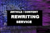 perfectly do rephrasing or rewriting work for you
