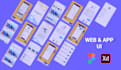design a mobile and web app UI