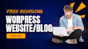 build responsive wordpress blog, wordpress business website