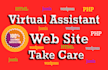be your virtual assistant and website manager
