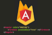 develop an app with angular and firebase