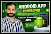 be your mobile app developer for android app development and ai mobile app