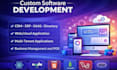 develop a custom full stack CRM, erp, saas, directory or listing, dashboards