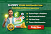 customize your shopify store and website