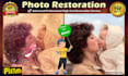 restore, enhance, and retouch your old photos professionally
