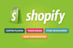 create professional shopify and wix website