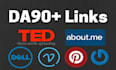 manual 60 high da SEO backlinks link building service
