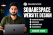 design professional squarespace website or redesign your squarespace site