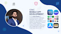develop a hybrid ios and android app using ionic angular, react or flutter