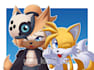 draw a character in my sonic style