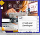 be your front end developer expert in HTML css  javascript