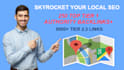 skyrocket your local SEO ranking for google my business maps