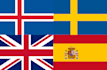 translate between icelandic, english, swedish and spanish