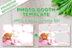design a customized photo booth template