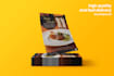 do flyer, poster with free social media post design