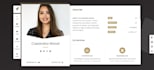 create clickable digital resume and business card