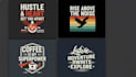 create a typography t shirt design