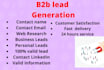do linkedin lead generation data entry and web research