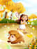 draw beautiful children story book and cover illustration