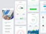 create your fitness dashboard app ui design