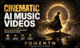 create a cinematic ai music video for your original song