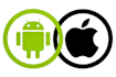 do native android and ios hybrid flutter and react native mobile appsdevelopment