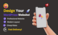 design super cool wordpress website