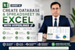 design custom excel databases, dashboards and spreadsheets