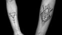 make geometric tattoo design
