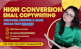 deliver high conversion, ai free sales emails copywriting