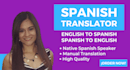 translate english to spanish or spanish to english